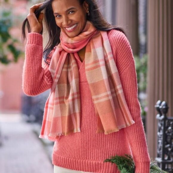 Talbots Shawl Collar Shaker Stitch Pullover Sweater Size Women's Plus 2X - Picture 2 of 10